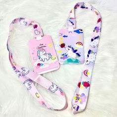 Discover the perfect blend of functionality, charm and cuteness with our Cute Cartoon Pattern ID Card Holder & Lanyard! Designed with care and love, this absolutely adorable accessory is ideal for anyone who loves to add a touch of adorableness and color to their everyday essentials. Whether you're a fan of all things cute, a Kpop enthusiast, or simply looking to spice up your work or school attire, this ID holder is crafted just for you! Compact & Capable: [Dimension]: Cardholder itself measure Card Holder Lanyard, School Attire, Lanyard Badge Holder, Colorful Bags, Cartoon Pattern, All Things Cute, Badge Holder, Id Holder, Badge Holders Lanyard