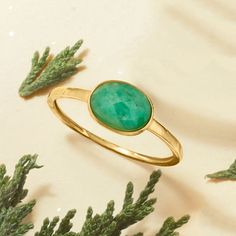 Ross-Simons - 1.00 Carat Emerald Ring in 14kt Yellow Gold. Size 10. The deep, lush color of emeralds is unmatched! This is evident in this simple yet sophisticated 14kt yellow gold ring. Here, a horizontally set 1.00 carat oval rose-cut emerald is the star of the show. 1/4" wide. Emerald ring. Emerald birthstones are the perfect gift for May birthdays. Elegant 14k Stamped Emerald Ring, Classic Stackable Emerald Ring With Round Band, Classic Green Stackable Rings For Formal Occasions, Classic Emerald Ring With Round Band For May Birthstone, 14k Gold Green Emerald Ring, 14k Gold Green Emerald Ring, Fine Jewelry, Fine Jewelry 14k Gold Green Emerald Ring, Elegant Faceted Ruby Ring In Yellow Gold, Elegant Yellow Gold Faceted Ruby Ring