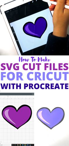 how to make svg cut files for cricut with procreate