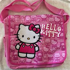 I’ve Had This Cute Hello Kitty Bag Put Away For Yearss Now. Never Used Before, Hopefully There’s Someone Out There That Can Give This Adorable Bag Some Use:) It Has A Good Amount Of Pockets. Great For School. Ask Any Questions If You Need To! Y2k Rectangular Bag With Adjustable Strap, Y2k Style Rectangular Satchel For School, Hello Kitty Print Travel Shoulder Bag, Cute Hello Kitty Print School Shoulder Bag, Y2k School Satchel With Adjustable Strap, Y2k Satchel With Adjustable Strap For School, Cute Shoulder Bag Satchel For Back To School, Y2k Style School Satchel Shoulder Bag, Y2k Style School Satchel With Adjustable Strap