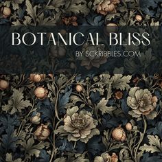 botanical bliss by scribbles com on the cover of their latest book,