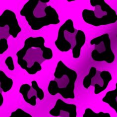 a pink and black animal print fabric