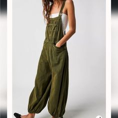 New Without Tags. Size Xs. Smoke Free Pet Free Home Cord Overalls, Light Blue Romper, Free People Jumpsuit, Follow The Sun, Cute Overalls, Free People Romper, Free People Velvet, Sequin Rompers, Green Fits