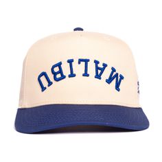 Malibu is a lifestyle 65% Polyester/35% Cotton - Structured Firm Front PanelSpot clean with distilled soapy water.5 Panel Mid Profile Baseball Cap. One size fits all. Men’s Hat, Men’s Hats, Hats For Men Trendy, Custom Snapbacks, Winter Drip, Merch Inspiration, Streetwear Hats, Concept Clothing, New Era Hats