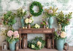 Floral Tabletop Natural Brick Wall Backdrop - Gatsby Backdrop Green Vases, Brick Wall Backdrop, Rustic Photography, Pregnant Wedding, Studio Props, Birthday Cake Smash, Wall Backdrops, Background Photo, Graffiti Wall