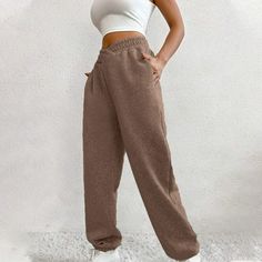 Women's Fashion Solid Color Elastic Waist Close Slant Pocket Sweatpants Trousers Features: 1. It is made of materials, enought for your daily wearing. 2. with you, etc. 3. Great for party,Daily,Beach,I am sure you will like it. 4. Put on this pants to make you look more beauty. 5. Every day with it is super happy. Product Description: Season:Summer Gender: Women Occasion:Daily Material:60%Cotton,40%Linen Pattern Type:printing Length:Nine cents Thickness:Standard Package include:1PC Women Pants S Walmart Sweatpants, Pocket Sweatpants, Linen Pattern, Women Pants, Super Happy, No Boundaries, Season Summer, Put On, Elastic Waist