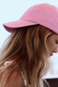 WASHED EFFECT TWILL CAP - Pink | ZARA United States Spring Cotton Snapback Cap, Summer Washed Dad Hat, Washed Dad Hat For Summer, Summer Washed Dad Hat, One Size Fits Most, Spring Cotton Snapback Visor Hat, Trendy Washed Snapback Hat, Spring Cotton Snapback Hat With Visor, Cotton Visor Snapback Hat For Spring, Summer Washed Snapback Baseball Cap