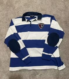 Vintage Polo Sport Polo Ralph Lauren Heavy Long Sleeve Rugby Polo Shirt Size XL | eBay Polo Jersey Outfit, Striped Long Sleeve Polo Shirt, Classic Striped Crew Neck Shirt, Casual Striped Long Sleeve Polo Shirt, Casual Long Sleeve Striped Polo Shirt, Sporty Long Sleeve Cotton Shirt, Sporty Striped Long Sleeve Tops, Casual Striped Polo Collar Top, Casual Striped Tops With Polo Collar