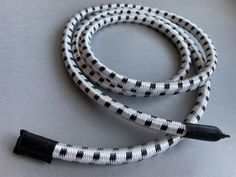 white / black Belt rope with leather detail. unisex.Express delivery is included in standard shiping price. Delivery takes 4-7 working days.As people tend to buy less new clothes, accessories like belts are becoming attractive for it’s transformative relevance on outfits.• Diameter of rope 8 mm. • Color and size of belts may vary depending upon monitor.• More belts: https://www.etsy.com/your/shops/Dizzen/tools/listings/section:22361125• Check all my shop: https://www.etsy.com/shop/Dizzen?ref=sel Handmade Dog Leash, Nautical Accessories, Present For Him, Boho Belts, Belt Fashion, Rope Belt, Elastic Rope, Beautiful Belts, Leather Detail