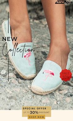 Flamingo Slipper Espadrilles Elevate Your Style, Flamingo, Your Style, Espadrilles, Slippers, Free Shipping