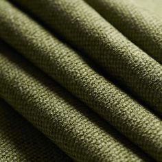 closeup of green fabric texture