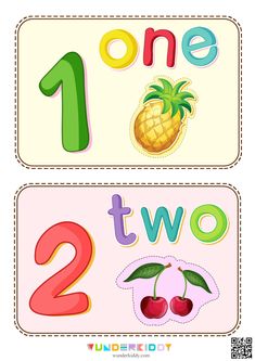 two numbers with one and two cherries