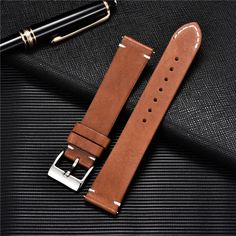 Check out Genuine Leather Watch Strap Quick Release Leather Watch Straps 18mm to 24mm NEW, the latest item I added on eBay! #eBay #eBaySeller Luxury Leather Watch Strap, Casual Belt, Watch Straps, Leather Watch Strap, Leather Watch Bands, Medium Brown, Quick Release, Watch Strap, Watch Band