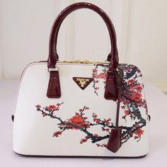 Beg Sekolah, Kelly Bag, Flowers Design, Prada Handbags, Crochet Bags