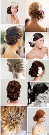 Prom hair ? Wedding Hairstlyes, Sanggul Modern, Types Of Hair, Wedding Hair Inspiration, Bridal Hairstyles, Hairstyles Ideas