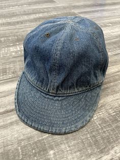 RRL Ralph Lauren Double RL Blue Denim Early Baseball Hat Mens Size Large 62CM. Very good condition, please see all photos and measurements. Shipped with parcel mail.kw Faded Vintage Cap, Medium Wash Denim Hat With Curved Brim, Medium Wash Denim Hat With Short Brim, Short Brim Denim Hat In Medium Wash, Denim Hat With Short Brim, Vintage Faded Cap, Medium Wash Short Brim Denim Hat, Faded Vintage Hat, Vintage Denim Baseball Cap