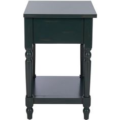 Brimming with vintage style, the Tami End Table will complement every interior from coastal cottage to prairie farmhouse. With turned spindle legs, handy shelf, and smooth storage drawer, this stylish accent is crafted of poplar wood, making for a timeless look thats always in fashion. Nightstand With Storage, Prairie Farmhouse, Lantern Wall, Set Decor, American Home, Spare Bedroom, Storage Drawer, Coastal Cottage, Lounge Furniture