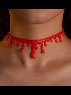 Shop for Vintage Shoes & Accessories – Page 2 | Retro Stage Blood Necklace, Swimming Pool Wedding, Retro Stage, Blood Drip, Necklace Crochet, Pool Fashion, Casual Wear Dress, Red Necklace, Halloween Cosplay