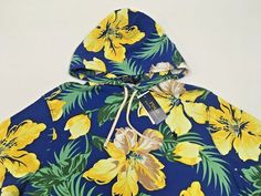 Polo Ralph Lauren Hawaiian Aloha Hula Welcome Lilac Floral Beach Pullover Hoodie | eBay Spring Hoodie With Kangaroo Pocket, Spring Vacation Long Sleeve Hoodie, Relaxed Fit Hoodie For Vacation In Spring, Relaxed Fit Hoodie For Spring Vacation, Spring Vacation Sweatshirt, Hooded Sweatshirt For Vacation In Spring, Hooded Sweatshirt For Spring Vacation, Summer Loungewear Hoodie With Drawstring Hood, Long Sleeve Hoodie With Drawstring Hood For Vacation