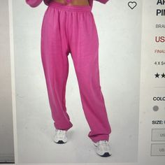 Pink Sweatpants From Princess Poly Brand New. Size 4 Pink Sweatpants, Princess Polly, Track Pants, Pant Jumpsuit, Sweatpants, Size 4, Pants For Women, Track, Brand New