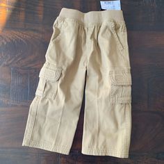 Children’s Place Khaki Cargo Pants - Brand New With Tags - Size 12-18 Months Casual Pants With Elastic Waistband For Playtime, Casual Bottoms With Pockets For Playtime, Cotton Playtime Pants With Pockets, Cotton Pants With Pockets For Playtime, Spring Playtime Bottoms With Pockets, Cargo Pants Color, Khaki Cargo Pants, Pants Color, Childrens Place