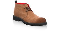 Men`s Chukka Boots are handcrafted by individual order. Upper material is made by nubuck leather, suede. Insole and lining materials - leather. Your new shoes will be handcrafted especially for you and delivered for free to your home or office in 1-2 weeks. Included option for free return and remake if the shoes do not fit.Only now all this is available at an exclusive price of $229.00.Proceed with you order now. Chukka Boots Men, Desert Boots, Nubuck Leather, Brown Suede, Chukka Boots, New Shoes, Ankle Boot, In Italy, Custom Design