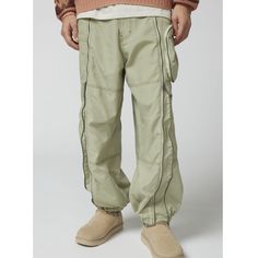 Nwt Accepting Offers Satin Parachute Pants By The Essential Bdg Label. Topped With Utility Pockets. Includes A Zip Fly And Button Closure. Urban Outfitters Exclusive. Features- Balloon Pants From Bdg- Utility Pockets- Zip Fly; Button Closure- Uo Exclusive Content + Care- 100% Polyester- Machine Wash- Imported Size + Fit- Model In Black Is 6’1" And Wearing Size Medium- Measurements Taken From Size Medium- Rise: 12"- Inseam: 27"- Leg Opening: 8" Bdggiving Classics An Original Twist, Bdg Is Uo's Ex Casual Khaki Cargo Jeans With Straight Fit, Urban Pants With Pockets For Spring, Casual Khaki Straight Cargo Jeans, Casual Spring Parachute Pants With Straight Leg, Casual Straight Leg Parachute Pants For Spring, Urban Spring Pants With Pockets, Spring Casual Straight Leg Parachute Pants, Spring Urban Pants With Pockets, Urban Straight Cargo Jeans For Spring