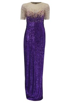 Pamella Roland tulle bodice and sequin gown in amethyst gold. 92% Polyester 8% Elastane Dry Clean Made in the United States Gala Tulle Evening Dress With Sequins, Formal Floor-length Evening Dress With Contrast Sequin, Luxury Sequin Tulle Dresses, Gala Floor-length Gown With Contrast Sequin, Floor-length Gown With Contrast Sequin For Gala, Wedding Gown With Contrast Sequin For Gala, Luxury Floor-length Sequin Dress For Prom, Festive Contrast Sequin Evening Dress For Prom, Festive Evening Dress With Contrast Sequin For Prom