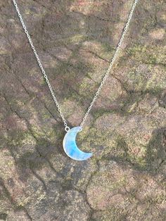 FREE 1ST CLASS POSTAGE (UK) & SAME/NEXT DAY DISPATCH Handmade & genuine piece of Moonstone in a faceted crescent moon shape on your choice of chain. Natural crystal jewellery, June birthstone Moonstone: approx 7x18mm Chain: 18 inches ◦ Each piece is 100% handmade to order ◦ 7x18mm in size ◦ 100% natural piece of Moonstone crystal (not dyed, heated or electroplated) ◦ Comes with your choice of chain - choose between silver plated copper, 925 sterling silver or gold filled ◦ Each stone varies some Moon-shaped Sterling Silver Crystal Necklace, Celestial Silver Moon Crystal Necklace, Silver Moon-shaped Sterling Silver Crystal Necklace, Silver Sterling Silver Moon Crystal Necklace, Silver Half Moon Moonstone Jewelry, Silver Moon-shaped Crystal Necklace For Gifts, Celestial Moonstone Wire Wrapped Necklaces, Celestial Moonstone Wire Wrapped Necklace, Celestial Wire Wrapped Moonstone Necklace