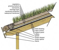 an image of a planter box with grass growing out of the top and bottom