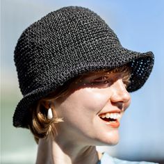 Uniqlo Women’s Crochet Hat Product Id: 464752 Brand: Uniqlo Color: Black Material: 100% Paper Condition: New With Tags (Nwt) Product Info From Uniqlo: - Size: ~22.8'', Brim: 2.8'' - Lightweight And Durable Paper. - Crocheted By Hand For A Well-Crafted Feel. - A Warm Hand-Crocheted Paper Hat. - Wire In The Brim Maintains The Shape. - Wrinkle-Resistant. Black Lightweight Bucket Hat For Summer, Black Crochet Hat One Size, Adjustable Black Crochet Hat For The Beach, Adjustable Black Crochet Hat For Beach, Casual Black Crochet Hat, One Size, Black Summer Crochet Hat For Beach, Black Brimmed Crochet Hat, One Size Fits Most, Lightweight Black Hat One Size, Black Summer Hat, One Size