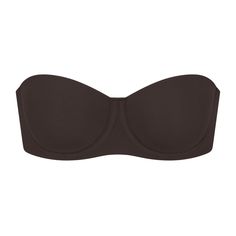 Skims Fits Everybody Strapless Bra | Espresso. Nwt. Never Worn, Just Tried On. Doesn’t Fit Unfortunately. Neutral Fits, Silicone Tape, Airport Fashion, Plunge Bra, Strapless Bra, Second Skin, Bra Sizes, Neon Pink, Shapewear