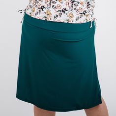 Discover the seamless blend of style and comfort with our Knee Length Swim Skort! This versatile piece combines fashion and practicality, boasting a high waistline and a wide waistband for a flattering, slimming effect. Its hidden leggings provide added coverage and confidence, making it ideal for those sunny days by the water. Featuring a skirt length of 58.4cm and an inseam length of 27.9cm (Size S). Crafted from 82% Nylon and 18% Spandex, it ensures durability and flexibility, complete with U High Waisted Swim Skirt, Swim Skort, Crop Swim Top, High Waisted Swim, Swim Skirt, Swim Suit Bottoms, Swim Bottoms, Wide Waistband, Swimwear Fashion