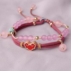 Comfortable, One of Kind. Bracelets online shop,|Pink|Female|Crystal|Bracelets|Chinese Traditional Trendy Pink Adjustable Braided Bracelet, Trendy Adjustable Pink Braided Bracelet, Adjustable Pink Gold Bracelet For Valentine's Day, Pink Adjustable Crystal Bracelet With Round Beads, Adjustable Pink Crystal Bracelet With Round Beads, Adjustable Crystal Bracelet For Valentine's Day, Trendy Pink Braided Bracelet For Friendship, Adjustable Rose Quartz Beaded Bracelets, Pink Crystal Bracelet Gift