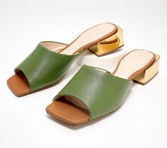 Give your everyday style a boost with these leather block-heel sandals. From Cecelia New York. Spring Attire, Florida Fashion, Heeled Sandal, Leather Block Heels, Fashion 2020, Work Attire, Block Heels Sandal, Work Shoes, Heeled Sandals