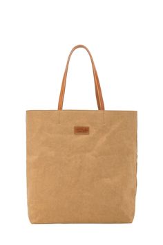 Designed to take you everywhere, meet the must-have, double-handled tote bag that you'll reach for season after season. With a generously spacious interior, this bag is your go-to for work, play, kids and travel and will keep you looking chic and put together. Lightweight and sustainably made, you won't want to leave home without it. Versatile Brown Canvas Bag With Double Handle, Everyday Weekender Bag With Double Reinforced Handles, Beige Travel Bag For Everyday Use, Beige Tote Travel Bag With Top Carry Handle, Beige Travel Bag With Handles For Everyday Use, Daily Use Canvas Bag With Double Handle, Travel Bag With Double Handles For Daily Use, Large Capacity Canvas Tote Bag For On-the-go, Everyday Brown Tote Travel Bag