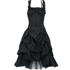 Steampunk dress: The Victorian era has a recognizable style with its deliciously old-fashioned shapes and colors. The dress can be enhanced with a crinoline or a petticoat to amplify the so popular bell effect in this period. Type: Steampunk / Victorian dress Composition: 90% polyester, 10% spandex silhouette: A-line d Black Tulle Dress Vintage, Black Quinceanera Dresses Amazon, Vintage Black Dress Amazon, Little Black Goth Dress, 80 Black Dress, Grey Halloween Dress, Black Retro Prom Dress, Classy Halloween Dress, Black Cheap Dresses