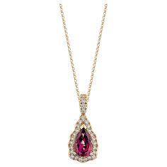 Sunita Nahata showcases an exquisite diamond studded Rubellite pendant that exudes grace and elegance. This exquisite 18 Karat rose gold pendant is ideal for any special occasion because it combines traditional elegance with modern flair. Rhodolite Pendant in 18 Karat Rose Gold with White Diamond. Rhodolite: 1.59 carat, 9X6mm size, Pear shape. White Diamond: 0.21 carat, 1.30mm size, round shape, G color, VS clarity. White Diamond: 0.03 carat, 1.50mm size, round shape, G color, VS clarity. Gold: Colored Stone, Rose Gold Pendant, Naha, Jewelry Inspo, Pear Shape, Diamond Studs, White Diamond, Pear Shaped, Gold Pendant