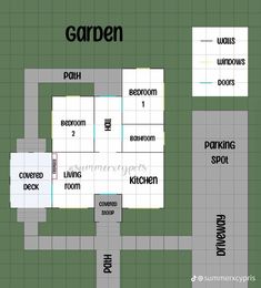 the floor plan for an apartment building