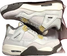 Phantom Dust, Jordan 4 Craft, Grey Rabbit, Retro Crafts, Nike Shoes Girls, Jordan 4s, Jordan 4 Retro, Shoe Inspo, Air Jordan 4 Retro