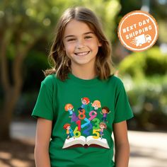 Celebrate the first day of school with the First Grade Shirt with Number Print. This stylish back-to-school shirt is perfect for marking the start of 1st grade, featuring a bold number print that proudly displays your child's new grade level. Whether it's for the First Day Of School or as a fun Preschool Shirt, this shirt is an ideal Back to School Gift that will make your little one feel special and excited about the year ahead. ✨ F E A T U R E S ✨ 👕 Tailored fit with vibrant colors that remai First Grade Shirt, Preschool Shirts, Back To School Gift, School Gift, Back To School Gifts, Feel Special, School Shirts, 1st Grade, First Day Of School