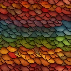 an image of a rainbow fish scale pattern