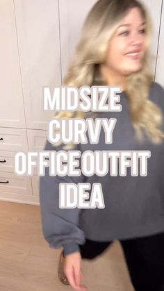 Trendy Outfits For The Office, Winter Office Outfits Women Midsize, Outfit Ideas Midsize Winter, Business Casual Outfits For Women Winter Work Attire Plus Size, Style For Midsize Women, Work Outfits For Midsize Women, Office Wear For Curvy Women, Interview Outfit Midsize, Midsize Women Fashion