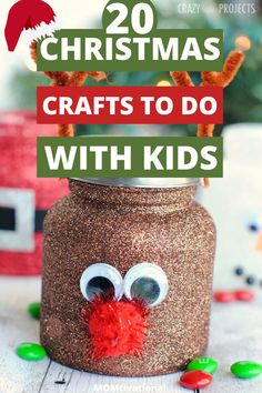 Christmas crafts for kids to make. Perfect for Holiday DIY projects Easy Craft Christmas Decorations, Xmas Gift From Kids, Christmas Crafts For Kids To Give As Gifts, Christmas Crafting For Kids, Christmas Crafts For Third Grade, Simple Holiday Crafts For Kids, Holiday Crafts Christmas Kids, Diy Xmas Decorations For Kids, Fun Easy Christmas Crafts For Kids