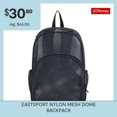 Feel confident and stylish this season sporting around this unique, fashionable Mesh backpack. With its lightweight design, durable construction, and fashion forward styling, this bag will surely not disappoint and facilitate all your needs anywhere you go!Included: 1 Backpack(s)Closure Type: ZipperPocket Types: 4 Exterior Zip Pocket(s)Pockets: 1 Outside Zipper Pocket, 2 Side Water Bottle PocketsMeasurements: 12 Width/Inches, 17.25 Depth/Inches, 6 Height/InchesBase Material: 100% Polyvinyl Chlo… Casual Breathable Backpack, Casual Nylon Backpack For Summer, Black Nylon Breathable Backpack, Black Breathable Nylon Backpack, Breathable Nylon Backpack For Everyday, Breathable Standard Backpack For Everyday Use, Black Breathable Backpack For Everyday Use, Black Standard Backpack For Summer, Black Everyday Backpack With Breathable Design