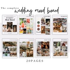 the complete wedding mood board for photographers