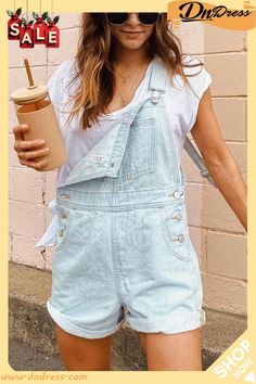 Simple Denim Romper Vintage Cat Eye Glasses, Denim Romper, Pragmatic Play, Long Sleeve Romper, Sleeved Romper, Denim Jumpsuit, Lantern Sleeves, Wide Leg Jumpsuit, Womens Fashion Trends