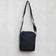 Black Shoulder Bag Messenger Bag Cross body Bag Mens bag Cordura Bag Cordura Bag Casual Everyday Carry Rectangular Bag, Casual Rectangular Everyday Carry Bags, Functional Shoulder Bag Pouch With Zipper, Functional Shoulder Bag Pouch With Zipper Closure, Practical Pouch Shoulder Bag With Zipper Closure, Casual Black Shoulder Bag For Everyday Carry, Casual Everyday Carry Shoulder Bag, Casual Black Shoulder Bag For Everyday, Practical Rectangular Chest Bag With Zipper Pocket