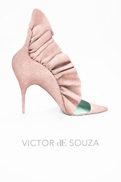 FLORIANOPOLIS Peach silk moiré Pointed toe. Self-cover stiletto Heel height 100 mm / 4 inches Available for pre-order Delivery in 30 days. Pink Heels For Spring Galas, Spring Gala Pointed Toe Heels, Elegant Pink Heels For Fashion Events, Spring Evening Heels With Ruffles, Glamorous Heels For Spring Galas, Chic Ruffled Heels For Formal Occasions, Chic Formal Heels With Ruffles, Ruffled Pointed Toe Party Heels, Ruffled High Heel Evening Shoes