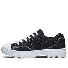 Skechers Roadies Black Canvas Shoes/Sneakers Black Low-top Canvas Shoes With Elastic Laces, Black Lace-up Canvas Shoes With Elastic Laces, Black Canvas Shoes With Elastic Laces And Round Toe, Black Canvas Shoes With Elastic Laces, Black Canvas Shoes, Low Top Sneakers, Dc Sneaker, Sketchers Sneakers, Black Canvas